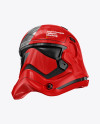 Glossy Stormtrooper Helmet Mockup