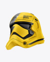 Matte Stormtrooper Helmet Mockup