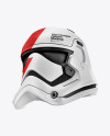 Matte Stormtrooper Helmet Mockup