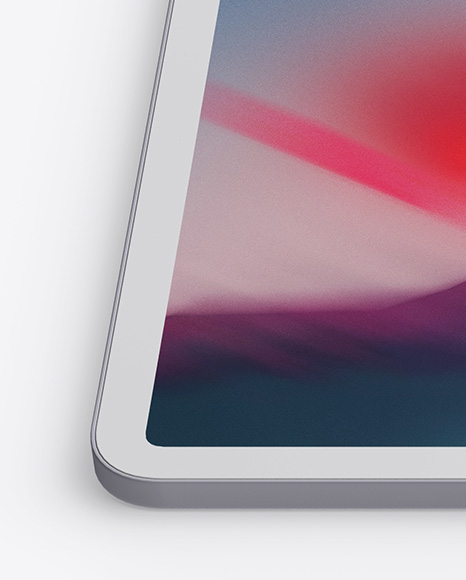 Clay Apple iPad Pro 2018 12.9 Mockup