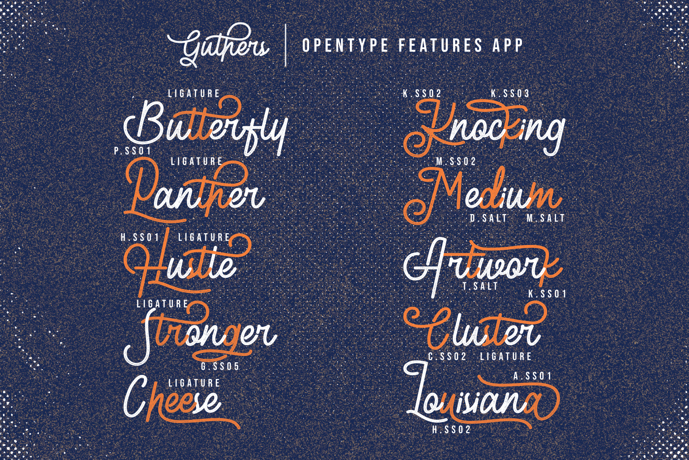 Guthers - Monoline Script Font Guthers - Monoline Script Font
