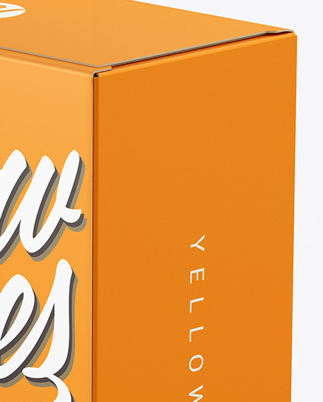 Paper Box Mockup