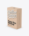 Kraft Box Mockup