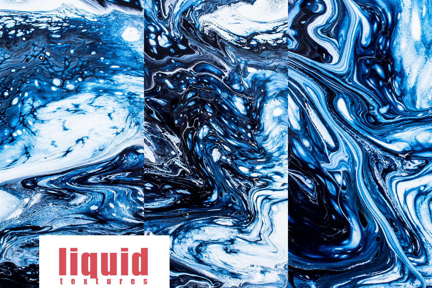 Liquid marble backgrounds vol1