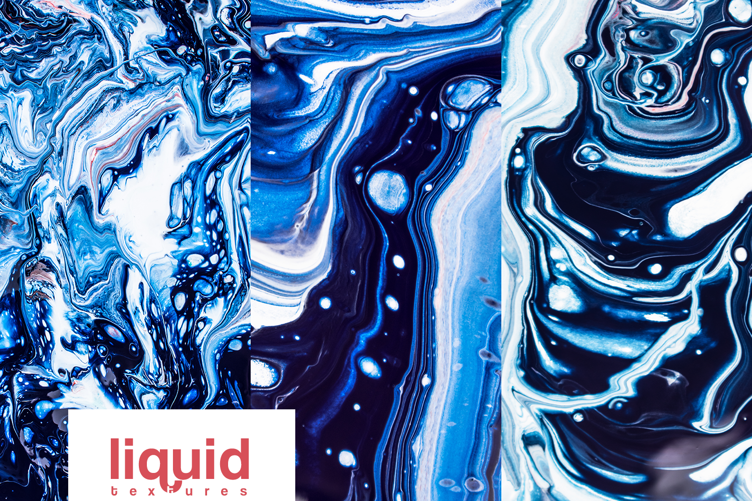 Liquid marble backgrounds vol1