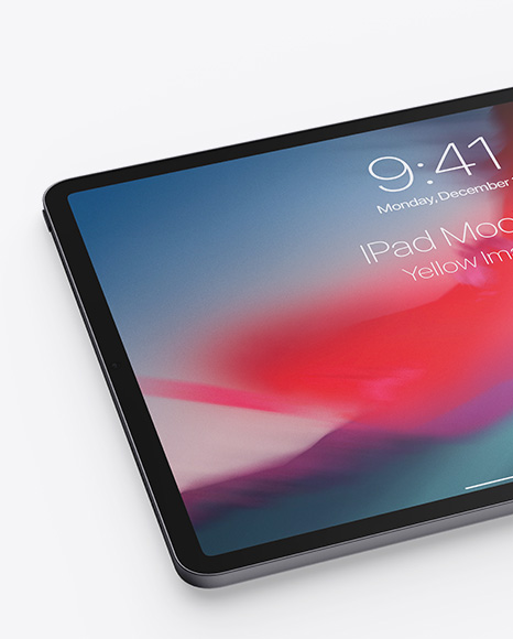 Apple iPad Pro 2018 12.9 Mockup