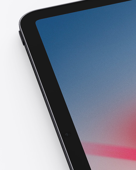 Apple iPad Pro 2018 12.9 Mockup