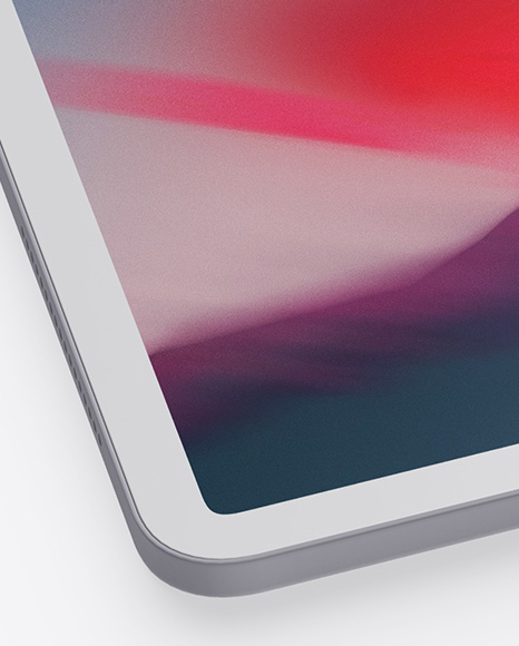 Clay Apple iPad Pro 2018 12.9 Mockup