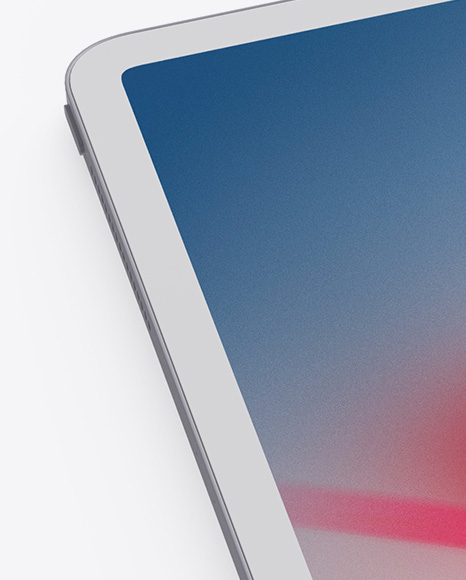 Clay Apple iPad Pro 2018 12.9 Mockup