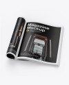 Matte A4 Magazine Mockup