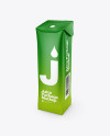 Matte Juice Carton Package Mockup