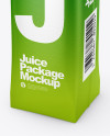 Matte Juice Carton Package Mockup