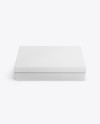 Matte Paper Box Mockup