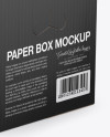 Paper Box Mockup