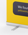 Matte Roll-up Banner Mockup