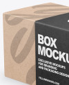 Kraft Box Mockup