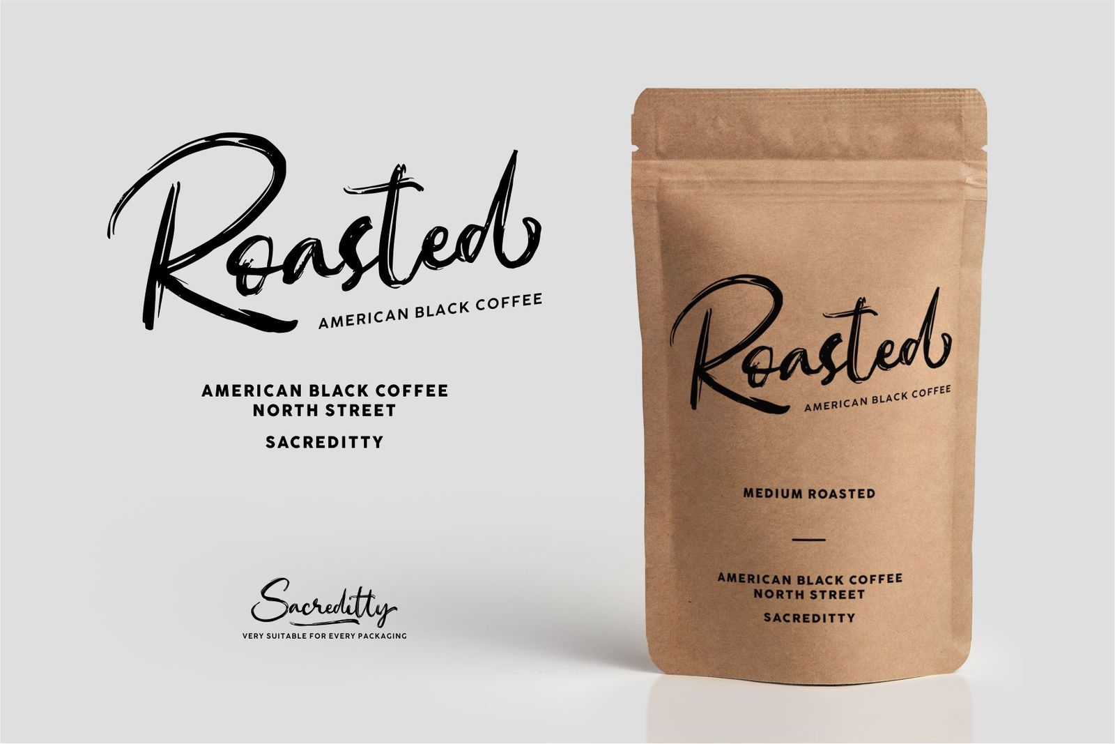 Sacreditty Handbrush Font Sacreditty Handbrush Font