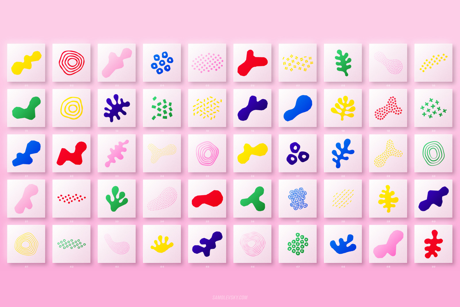 100 Hand-drawn seamless patterns and shapes 100 Hand-drawn seamless patterns and shapes