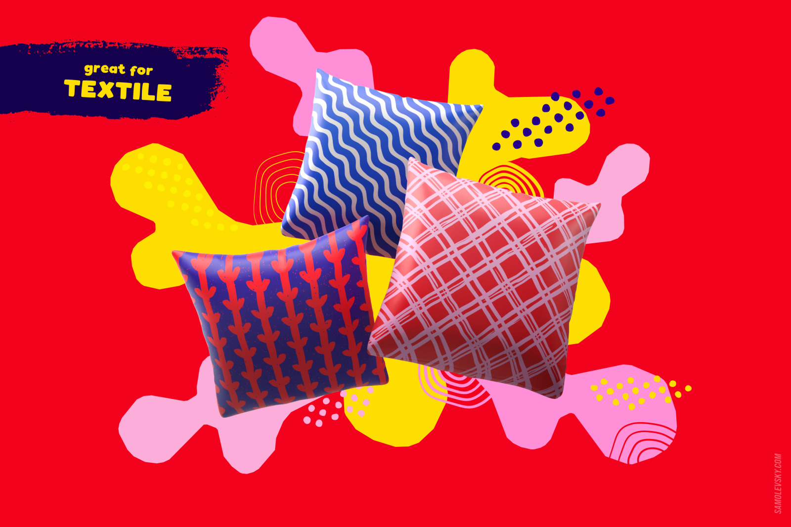 100 Hand-drawn seamless patterns and shapes 100 Hand-drawn seamless patterns and shapes