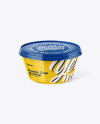 Glossy Yoghurt Cup Mockup