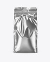 Metallic Food Bag Mockup