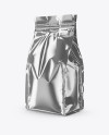 Metallic Food Bag Mockup