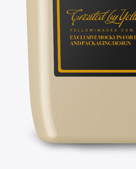 Ceramic Bottle Mockup