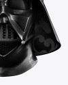 Glossy Darth Vader Helmet Mockup