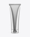 Metallic Cosmetic Tube Mockup