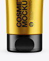 Metallic Cosmetic Tube Mockup