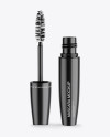 Opened Glossy Mascara Tube Mockup