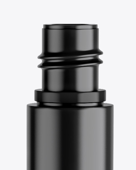 Opened Glossy Mascara Tube Mockup