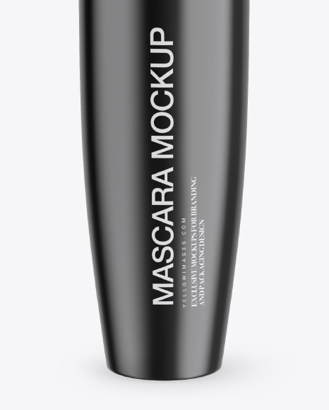 Glossy Mascara Tube Mockup