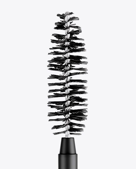 Opened Metallic Mascara Tube Mockup