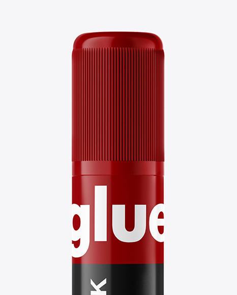 Glossy Glue Stick Mockup Glossy Glue Stick Mockup
