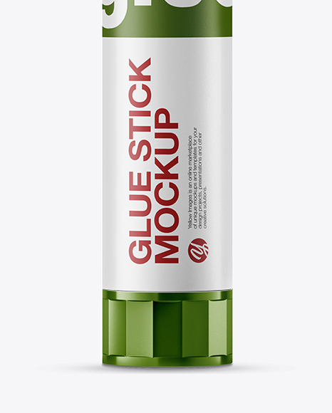 Metallic Glue Stick Mockup Metallic Glue Stick Mockup