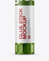 Metallic Glue Stick Mockup