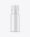 Glossy Glass Bottle Mockup