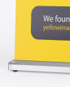 Glossy Roll-up Banner Mockup