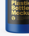 Matte Plastic Bottle Mockup