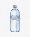 350ml Plastic Water Bottle Mockup