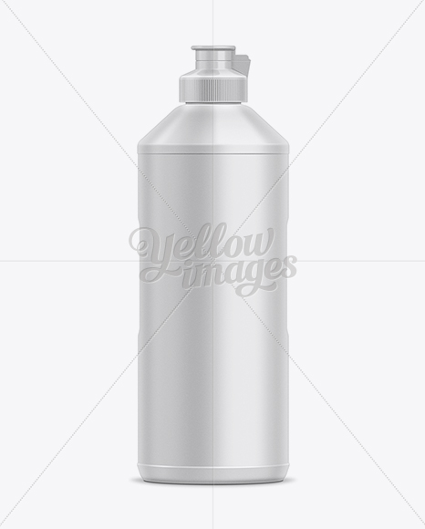 500ml Dishwashing Bottle Mockup