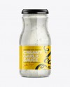 350g Glass Jar with Sauce Mockup