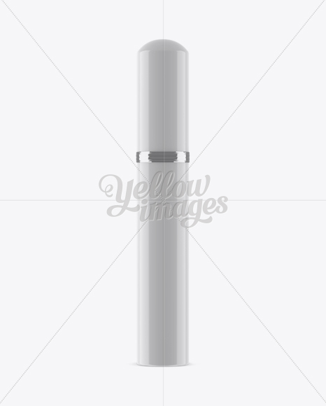 Glossy Cigar Tube Mockup