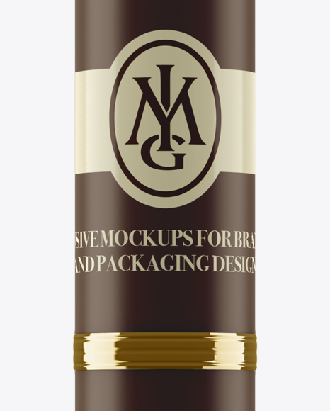 Matte Cigar Tube Mockup