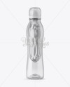 Clear Bag-on-Valve Spray With Clear Overcap Mockup