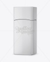 Instant Coffee Jar With Gloss Finish Mockup - Halfside View