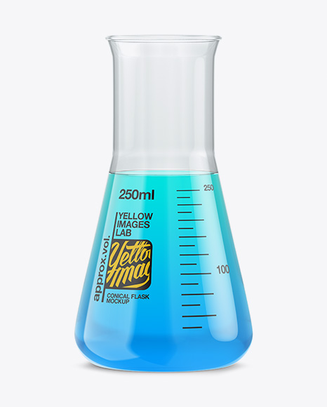 Conical Flask Mockup