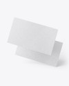 Kraft Business Cards Mockup