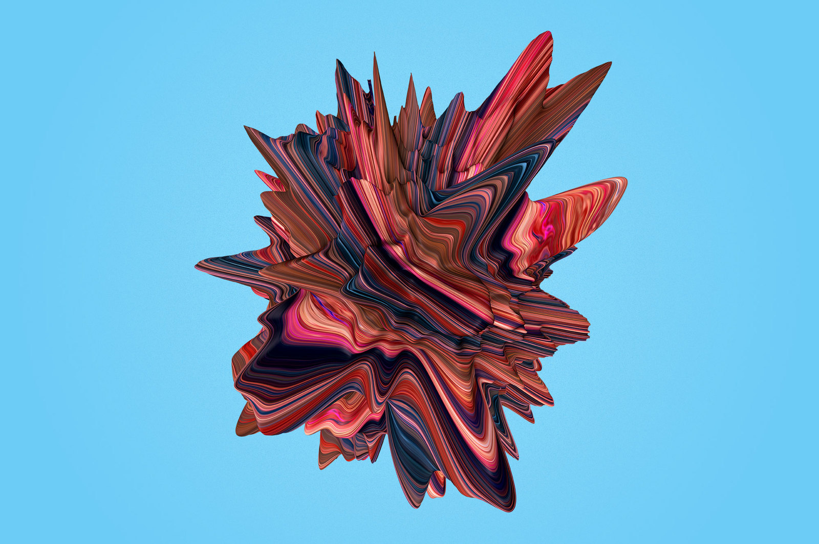 Evolve: Bursting 3D Shapes